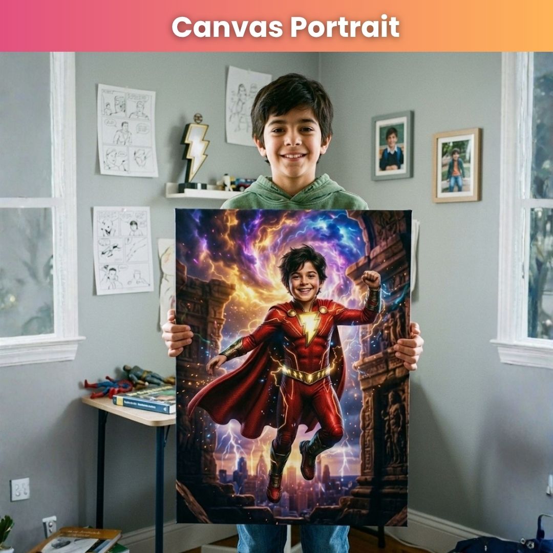 Lightning Strike Hero Portrait