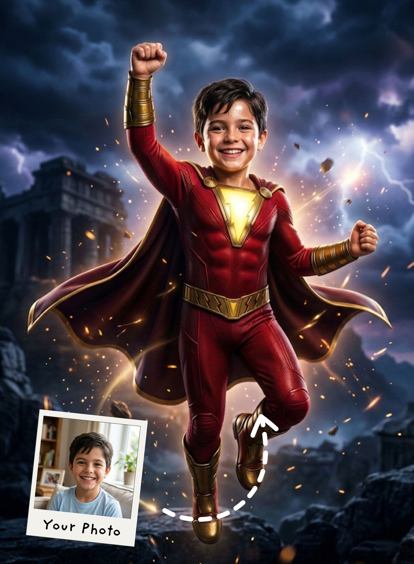 Super Speed Hero Portrait