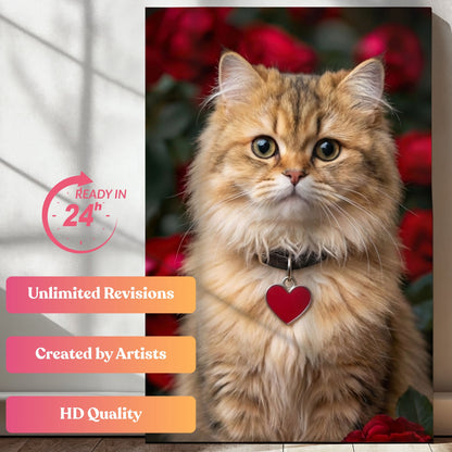 Love at First Woof Portrait