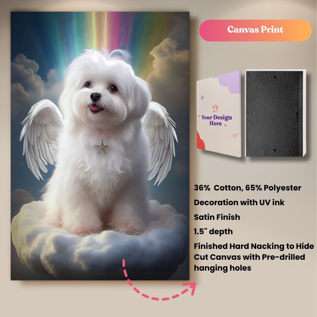 Rainbow Cloud Companions Portrait