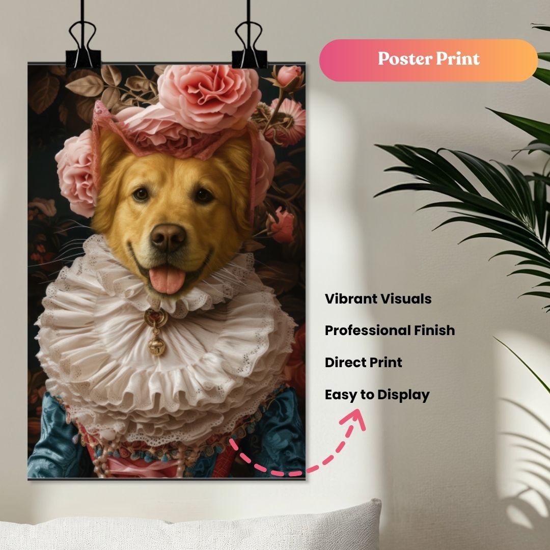 The Coquette Royalty Portrait