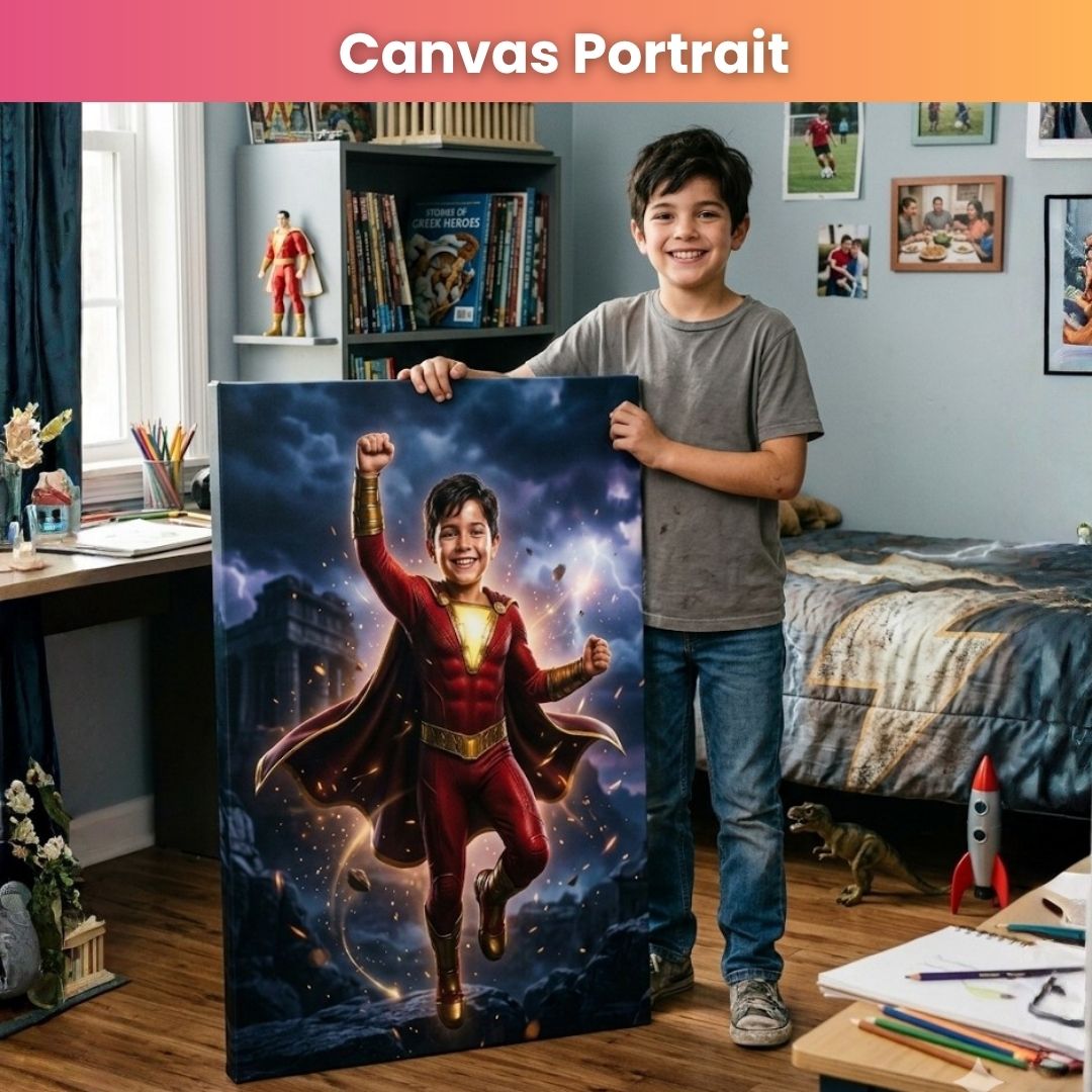 Super Speed Hero Portrait