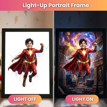 Super Speed Hero Portrait