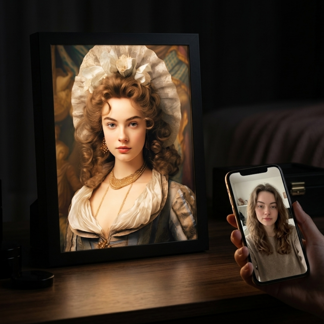 The Florentine Crowned Maiden Portrait