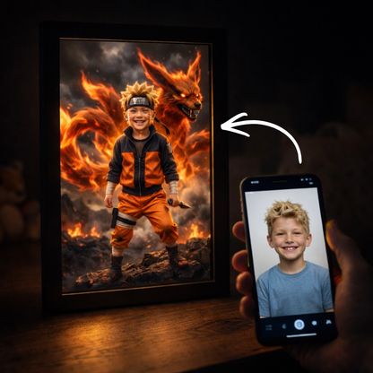 Spirit of the Fire Ninja Portrait