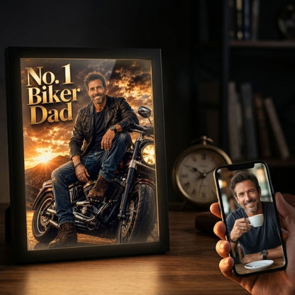 The Biker King Portrait