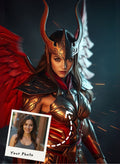 The Red Phoenix Portrait