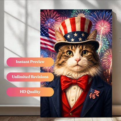 Liberty’s Loyal Companion Portrait
