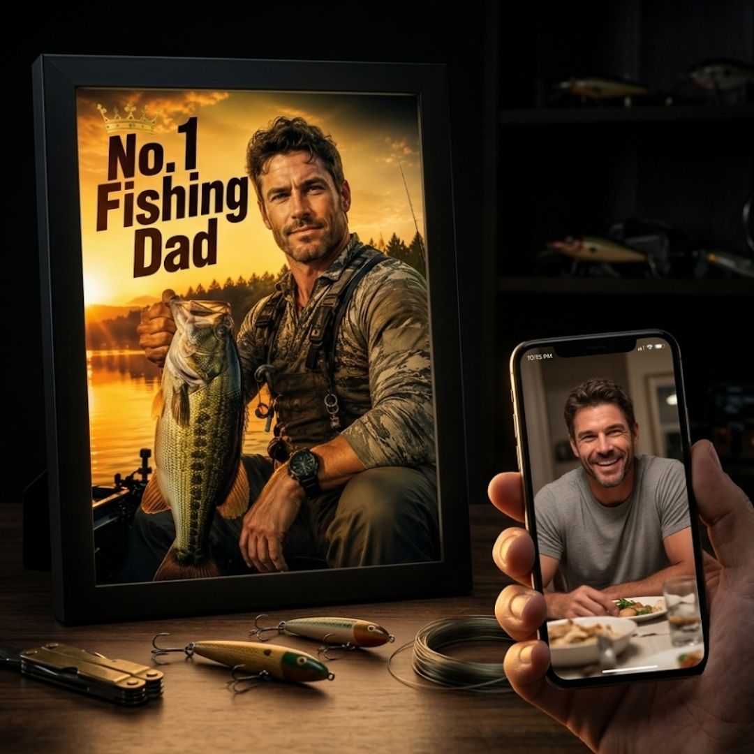 The Ultimate Fishing Dad Portrait