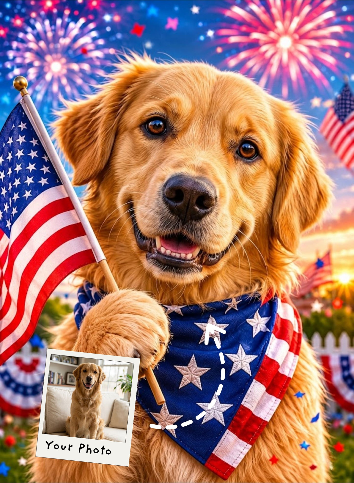 The Freedom Floof Portrait