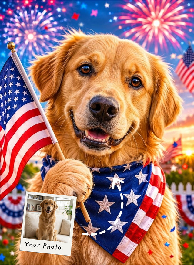 The Freedom Floof Portrait