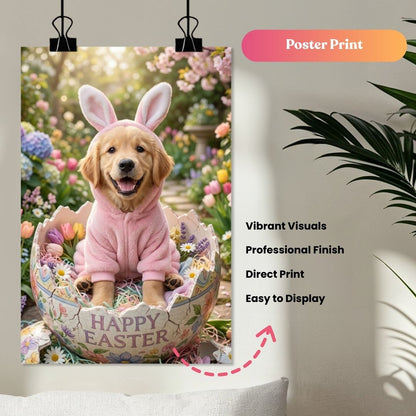 Egg-stra Cute Pet Portrait