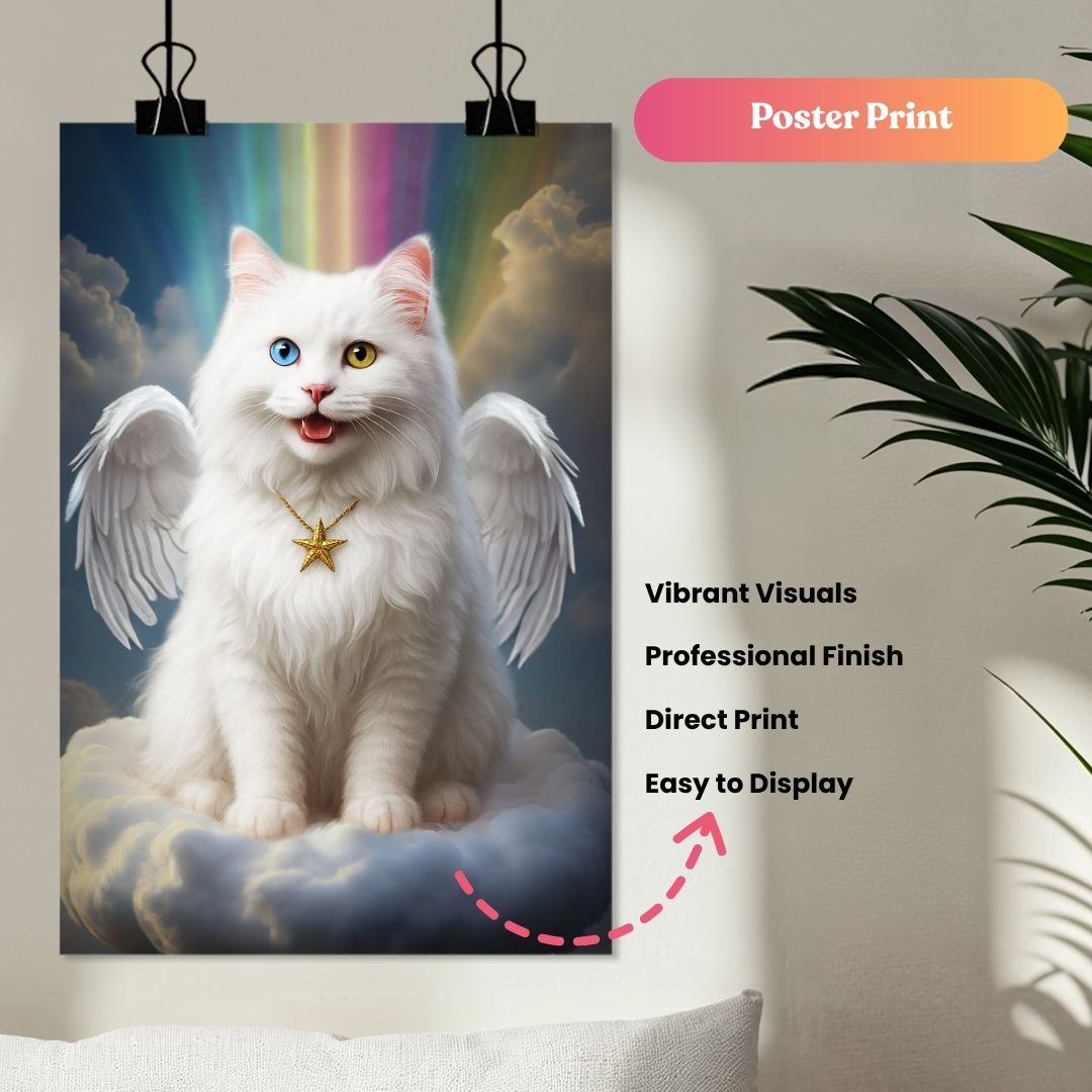Rainbow Cloud Companions Portrait