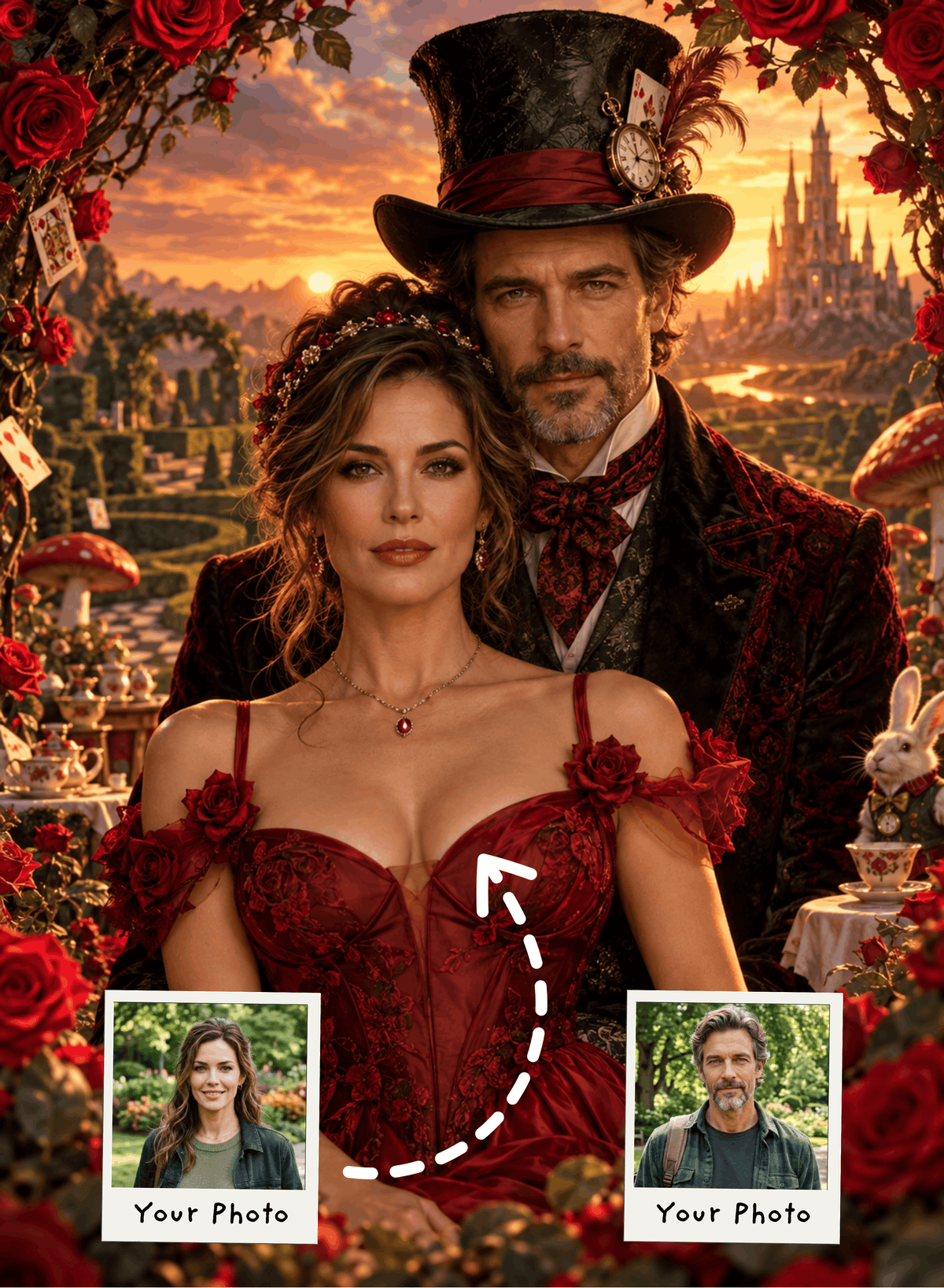 The Love in Wonderland Portrait