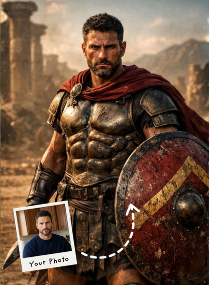 The King of the Battlefield Portrait