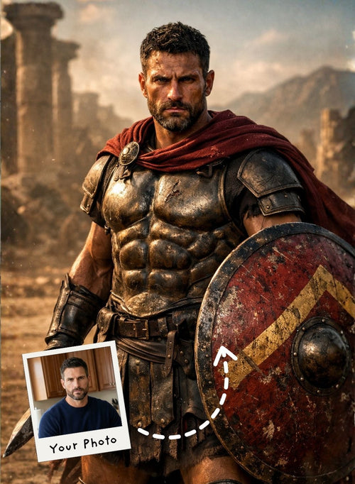 The King of the Battlefield Portrait