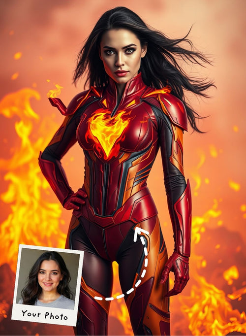 The Fire Girl Portrait