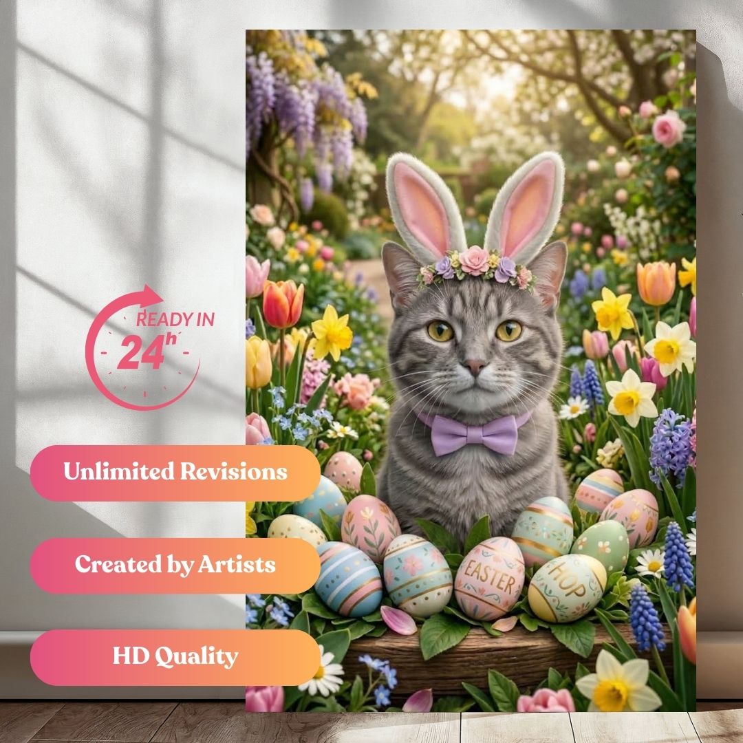 Fur-tastic Easter Memories Portrait