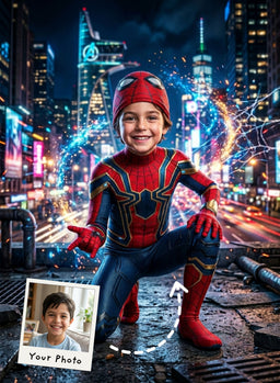 The Web-Slinger’s Hero Portrait