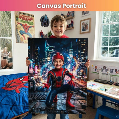 The Web-Slinger’s Hero Portrait