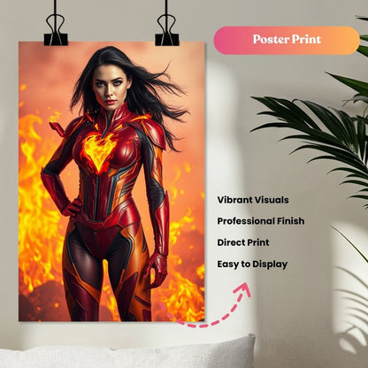 The Fire Girl Portrait