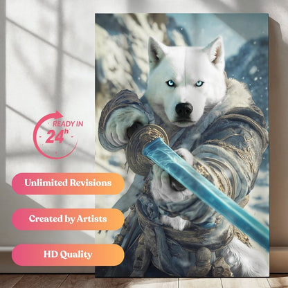 Paws of Ice Portrait