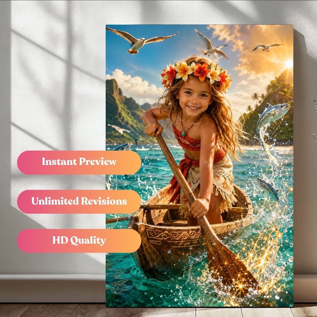 The Island Princess Portrait