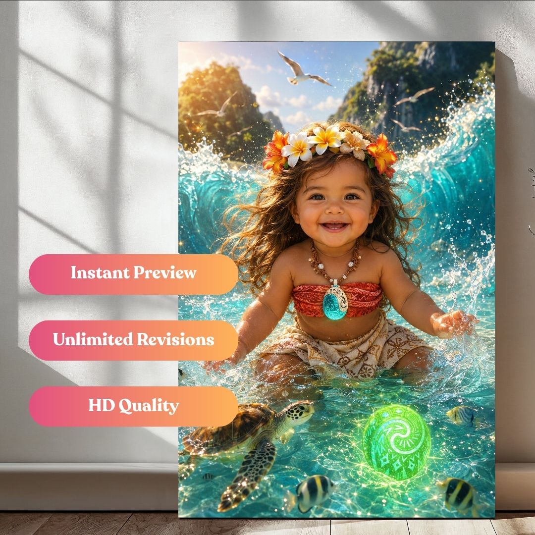The Ocean Dreamer Portrait