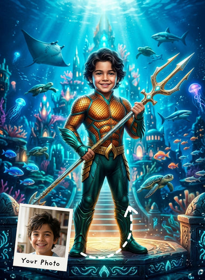 Guardian of the Sea Realm Portrait