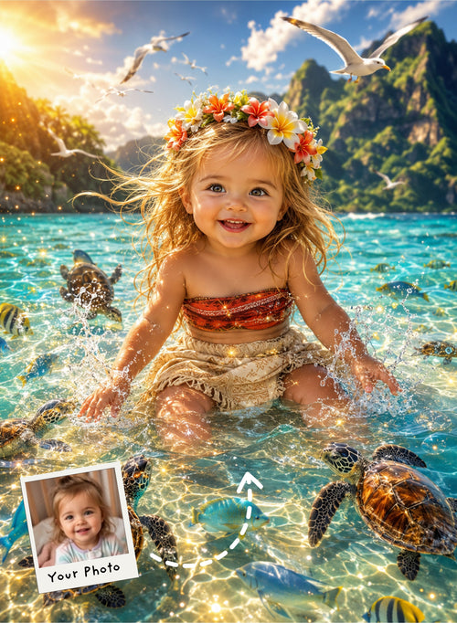 The Pearl of Paradise Portrait