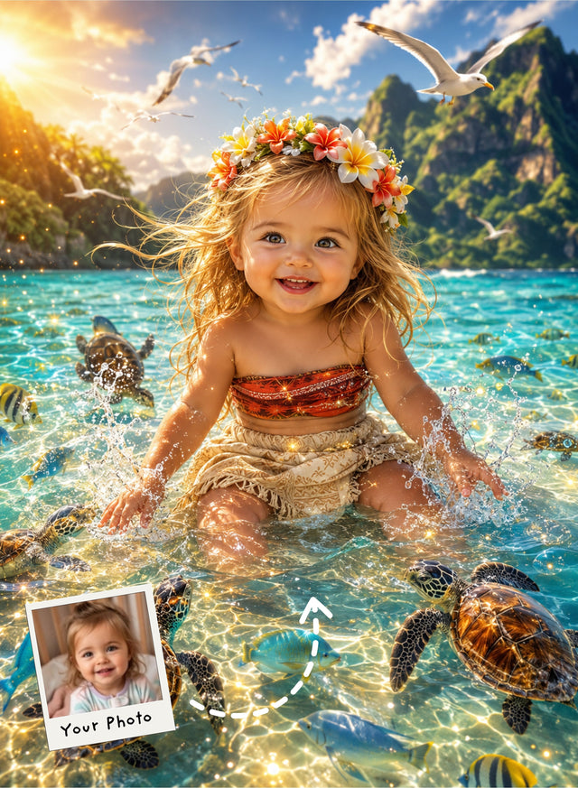 The Pearl of Paradise Portrait