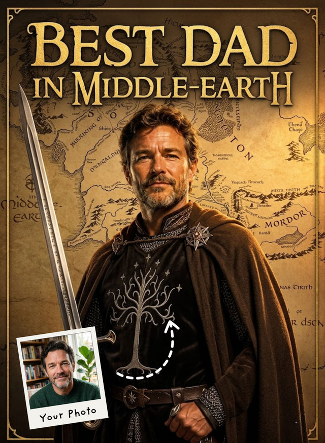 Middle Earth’s Greatest Adventure Dad Portrait