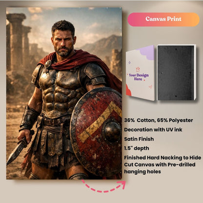 The King of the Battlefield Portrait