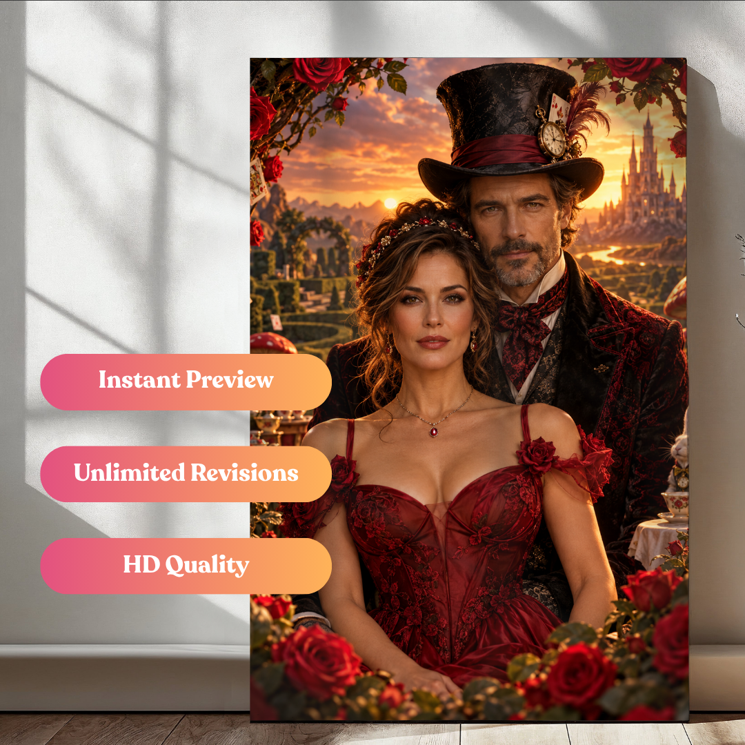 The Love in Wonderland Portrait