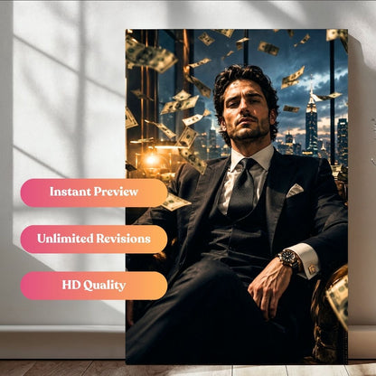 The Luxury Empire Boss Portrait