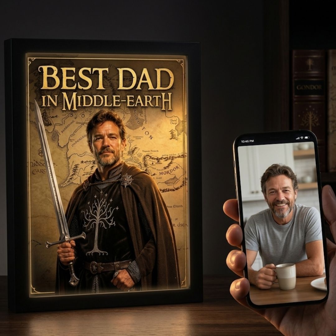 Middle Earth’s Greatest Adventure Dad Portrait