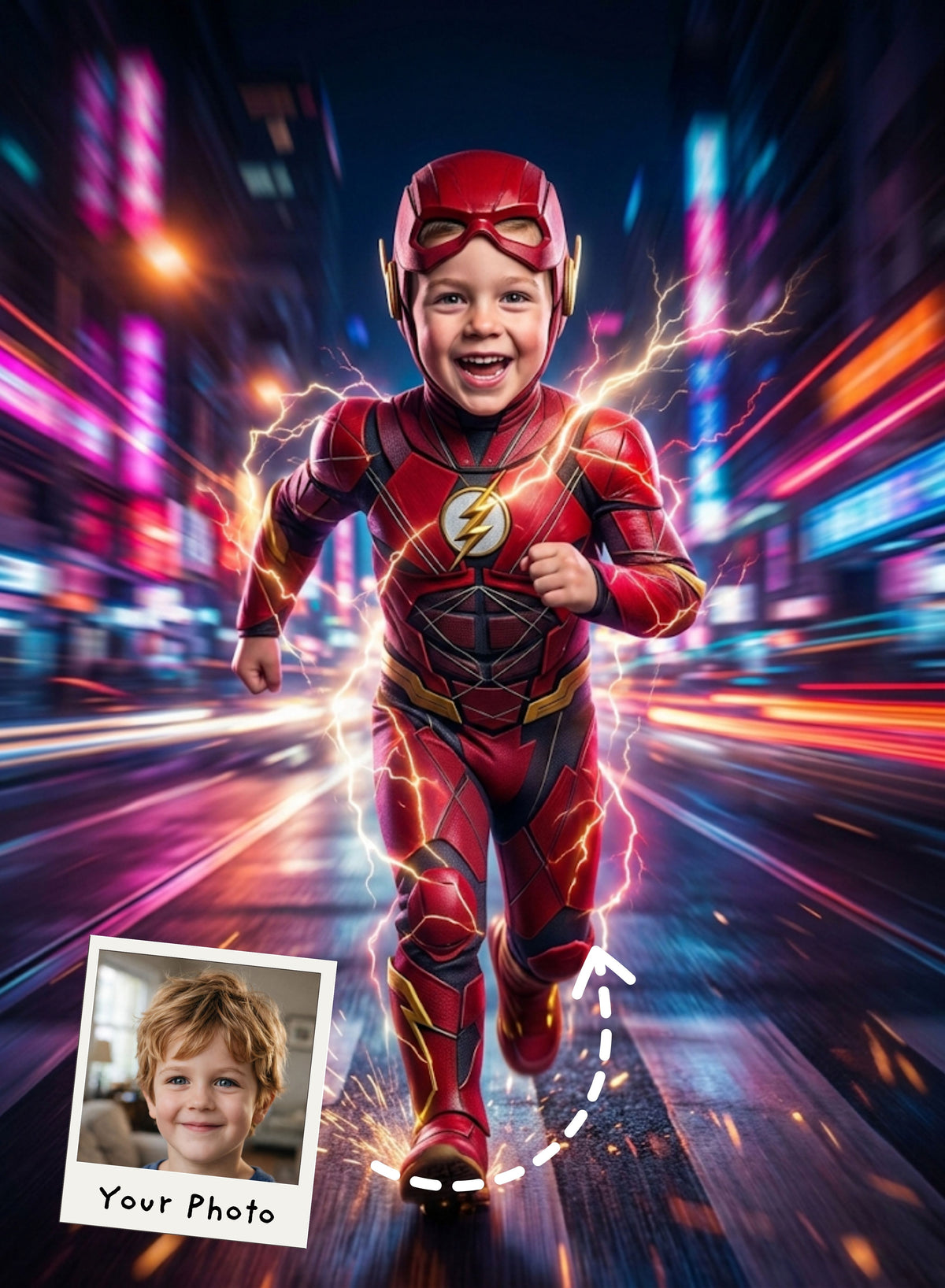 Masked Hero of Speed Portrait