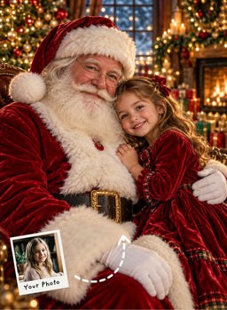 The Santa’s Little Princess Portrait