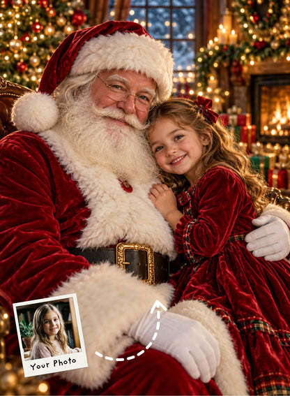 The Santa’s Little Princess Portrait