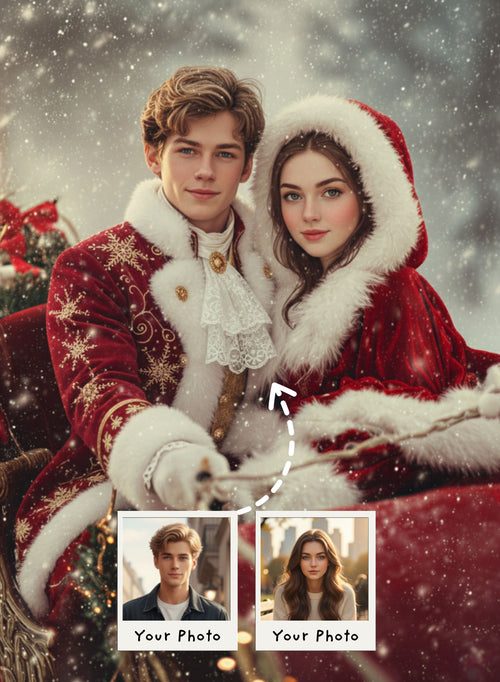 The Prince & His Snow Queen Portrait