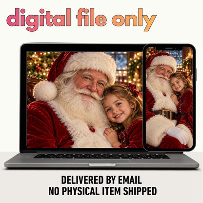 The Santa’s Little Princess Portrait