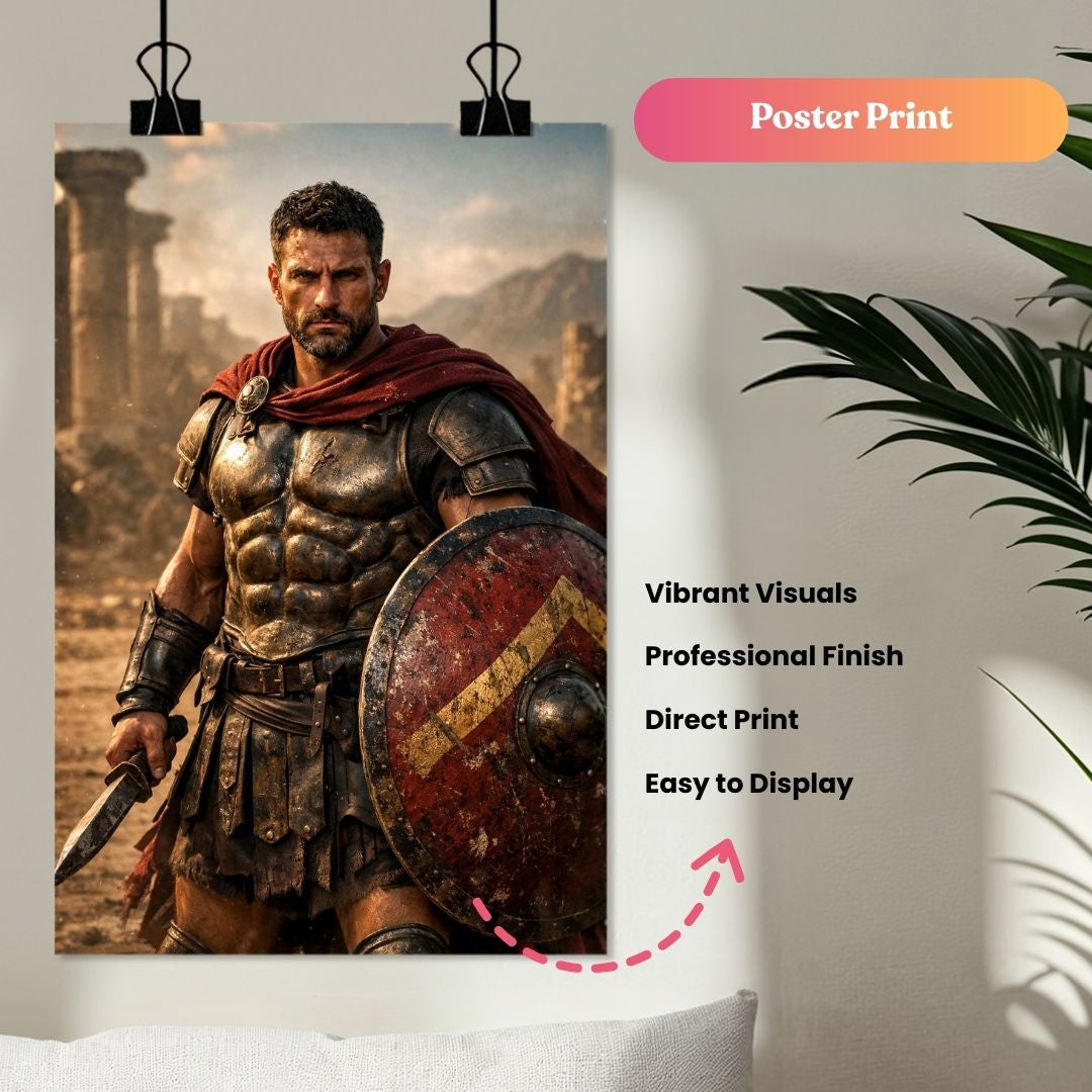 The King of the Battlefield Portrait