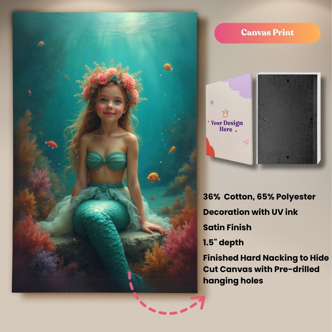 The Coral Reef Princess Portrait
