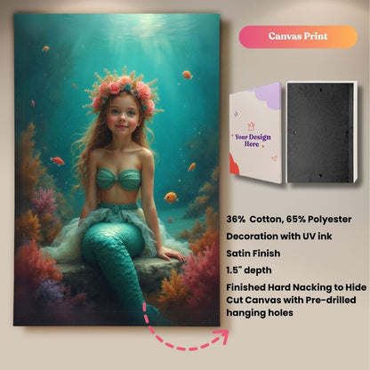 The Coral Reef Princess Portrait