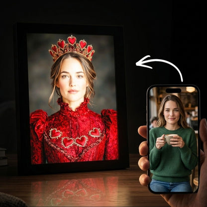 Mad Royal Queen of Hearts Portrait