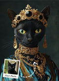 The Golden Fur Majesty Portrait