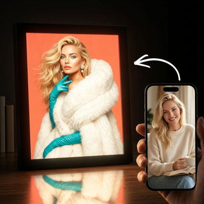 The Iconic Glam Moment Portrait
