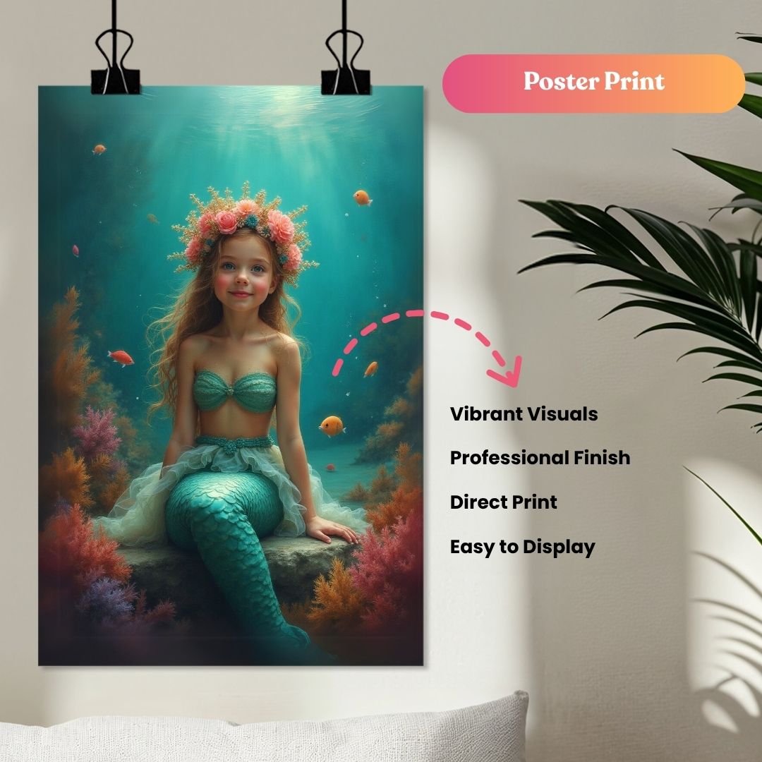 The Coral Reef Princess Portrait