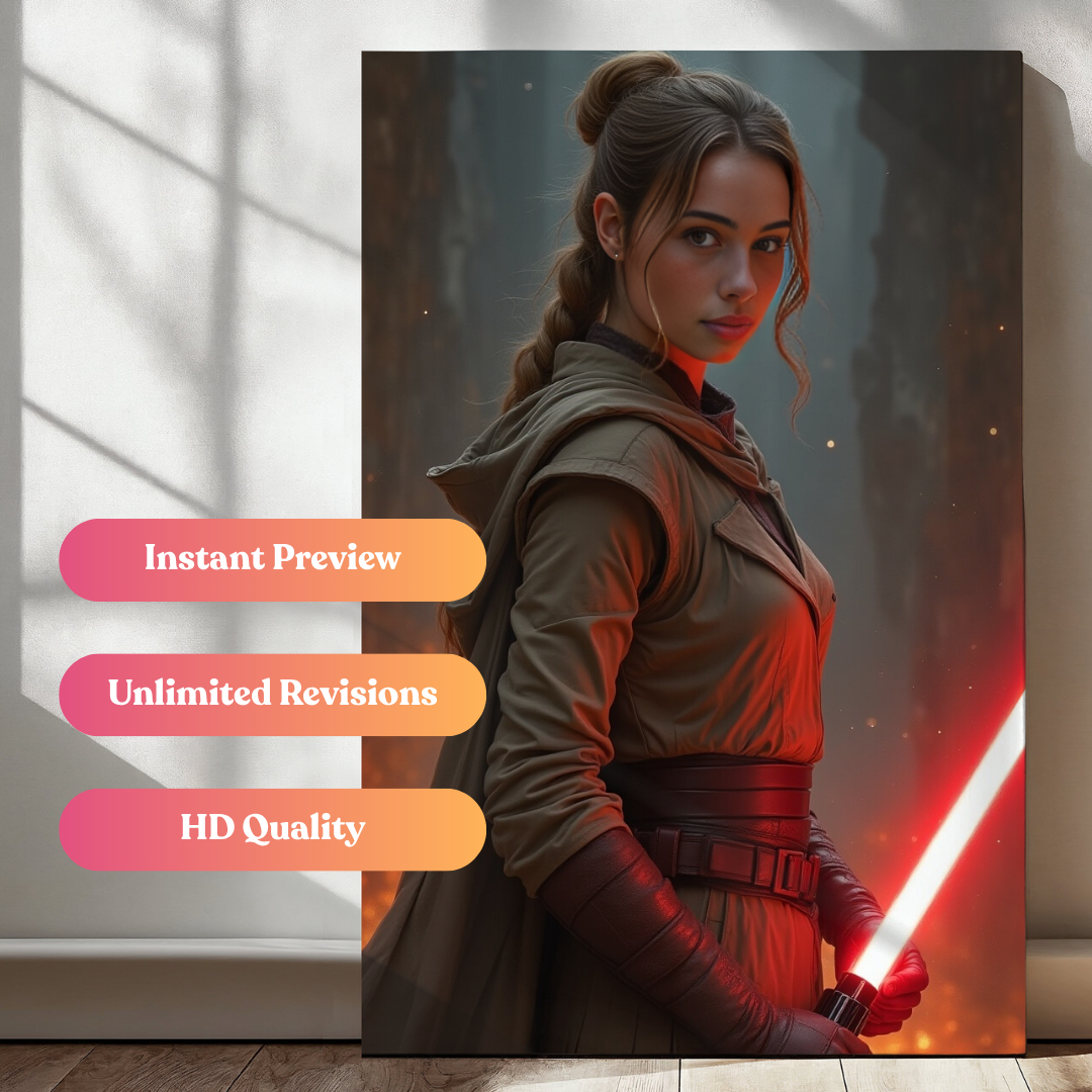 Star Wars Queen Portrait