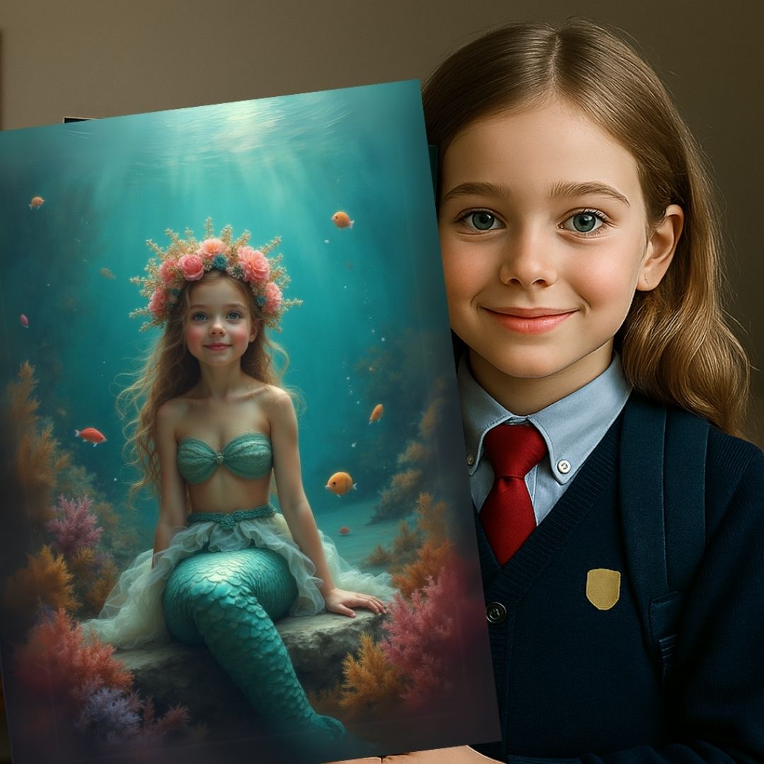 The Coral Reef Princess Portrait